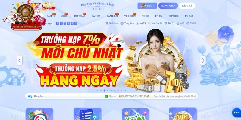 Đâu là điểm sáng nên lựa chọn ở nhà cái MU88?