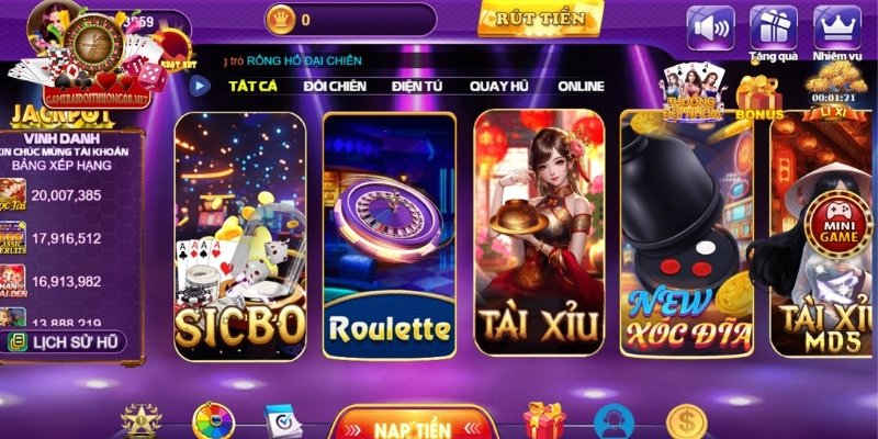 Khám phá danh mục sản phẩm tại 68 GAME BÀI