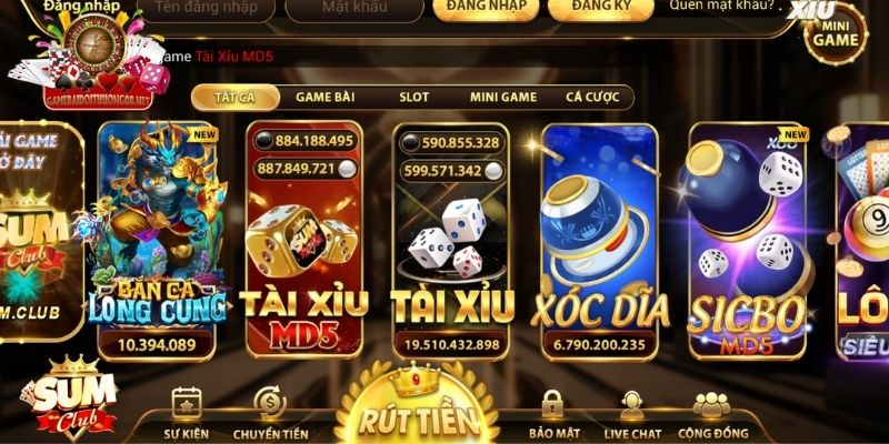 Đặc điểm nổi bật nhất của cổng game Sumclub