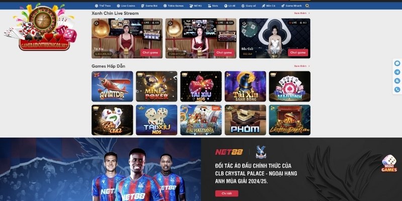 Ưu điểm vượt trội chỉ có tại Net88